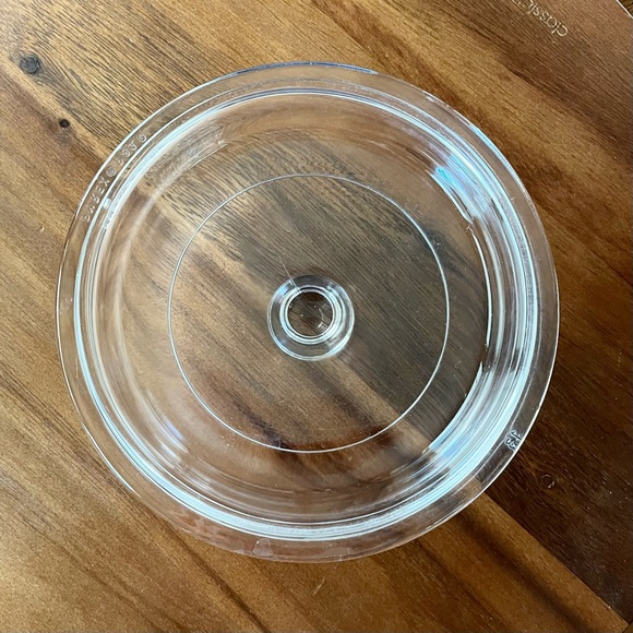 **LID ONLY** - Pyrex - P81C—13 - Diameter 6.25” - Clear Replacement Glass - Picture 2 of 8